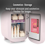 Portable Mini Fridge with Makeup Mirror Unclassified Sheffield