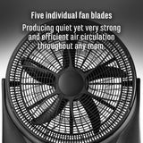 20" High Velocity Floor Fan - Black Unclassified Sheffield