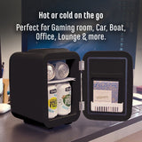 Portable Mini Fridge with Gaming Lights Unclassified Sheffield