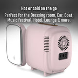 Portable Mini Fridge with Makeup Mirror Unclassified Sheffield