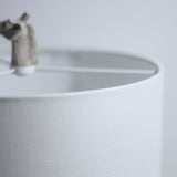 Giraffe Standing Table Lamp - White Unclassified Lexi Lighting