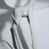 Giraffe Standing Table Lamp - White Unclassified Lexi Lighting