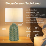 Bloom Ceramic T/L - Green Unclassified Lexi Lighting