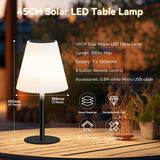 45CM Solar LED Table Lamp Unclassified Lexi Lighting