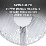 40cm Pedestal Fan - Remote control Unclassified Sheffield