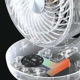 18cm Rechargeable Desk Fan Unclassified Sheffield