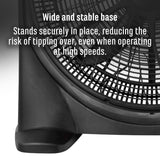 20" High Velocity Floor Fan - Black Unclassified Sheffield