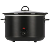 5.6L Slow Cooker - Black Unclassified Sheffield