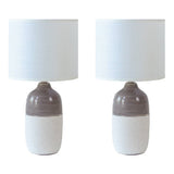 Botany Ceramic Table Lamp Set of 2 Unclassified Lexi Lighting