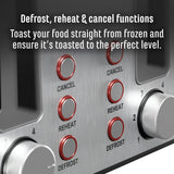 Sheffield 4 Slice Stainless Steel Toaster Unclassified Sheffield 