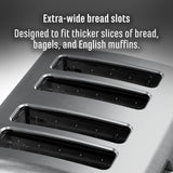 Sheffield 4 Slice Stainless Steel Toaster Unclassified Sheffield 