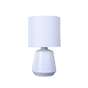 Hyde Touch Table Lamp - White Unclassified Lexi Lighting 