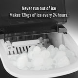 Benchtop Ice Maker - Black Unclassified Sheffield 