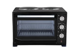 30L Mini Oven with Dual Hot Plates Unclassified Sheffield 