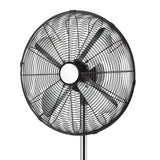 40cm Pedestal Fan - Black Metal Unclassified Sheffield 