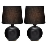 Louis Ceramic Modern Table Lamp | Set Of 2 Unclassified Lexi Lighting 