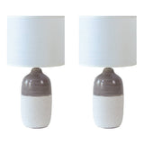 Botany Ceramic Table Lamp Set of 2 Unclassified Lexi Lighting 